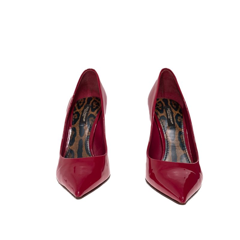 Scarpin-Dolce---Gabbana-Verniz-Rosa