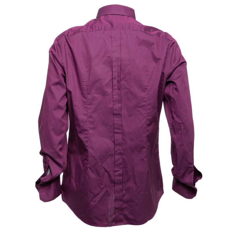 Camisa-Dolce---Gabbana-Algodao-Listrada-Roxa-e-Preta