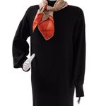 Lenco-Gucci-Seda-Guccissimo-Bege-e-Laranja