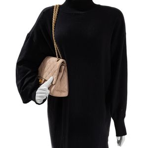 Bolsa Chanel Reissue 2.55 226 Caviar Bege