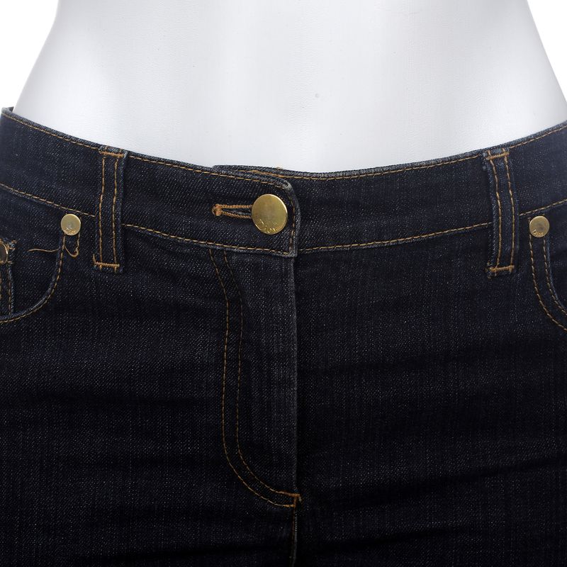 Calca-Jeans-Christian-Dior-Azul-Marinho-