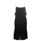 Vestido-Massimo-Dutti-Plissado-Preto