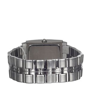 Relógio Bulova Retangular Aço Prateado