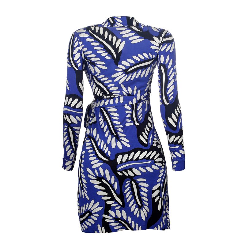Vestido-Diane-Von-Furstenberg-Azul-e-Preto