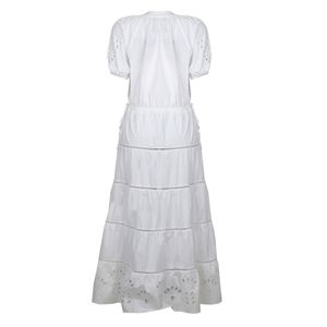 Vestido Mixed Renda Branco