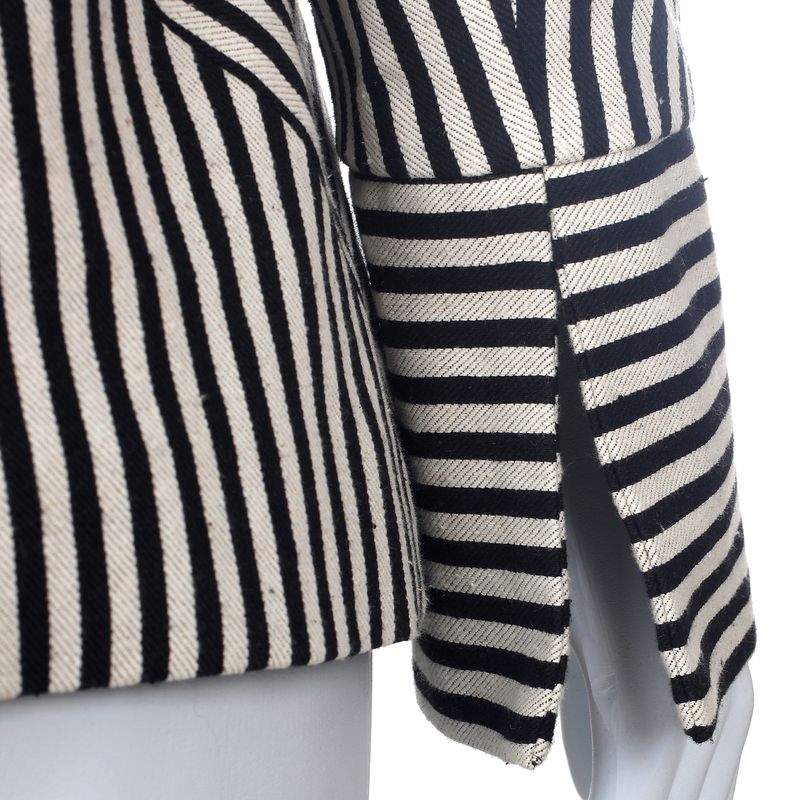 Blazer-Allmost-Vintage-Streifen-Listrado