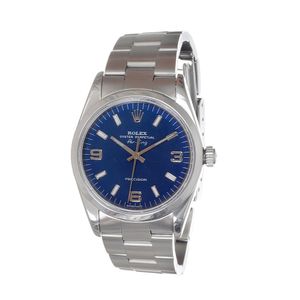Relógio Rolex Oyster Perpetual 34 Azul