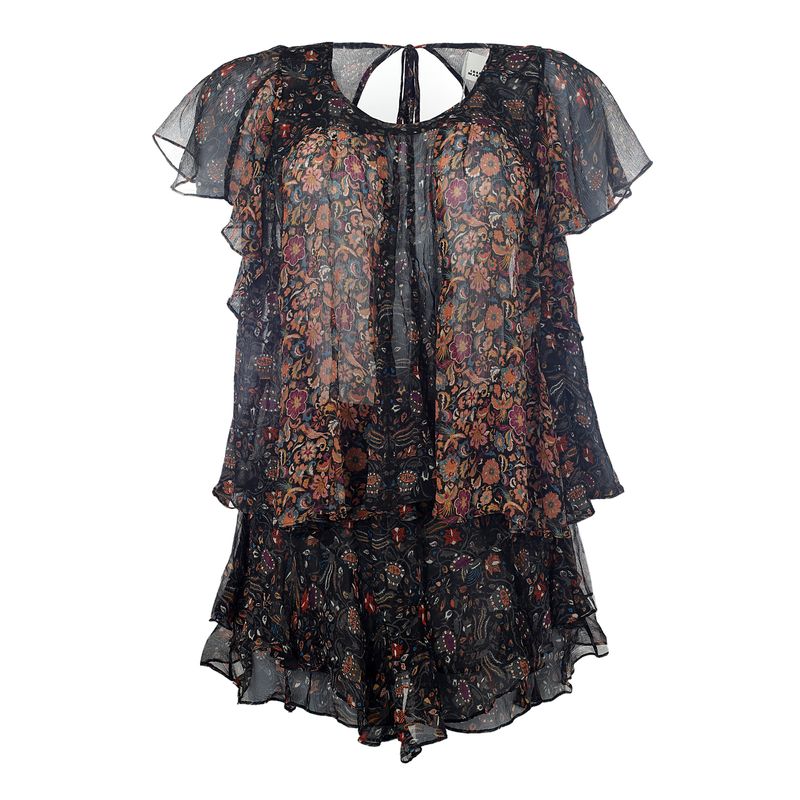 Conjunto-Isabel-Marant-Preto-Estampa-Floral-