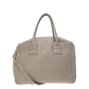 Bolsa Furla Couro Cinza