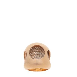 Anel Carla Amorim Ouro Rosé e Diamantes