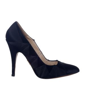 Scarpin Charlotte Olympia Cetim Preto
