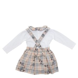 Conjunto Burberry Infantil House Check e Estrelas