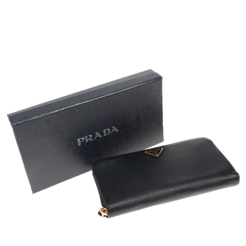 Carteira-Prada-Saffiano-Preta