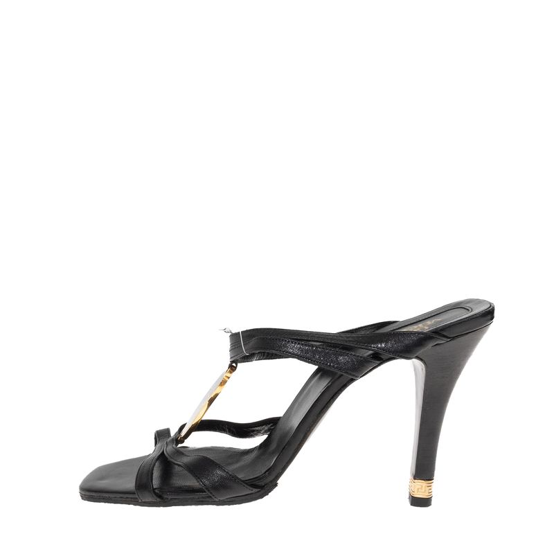 Sandalia-Versace-Couro-Preta