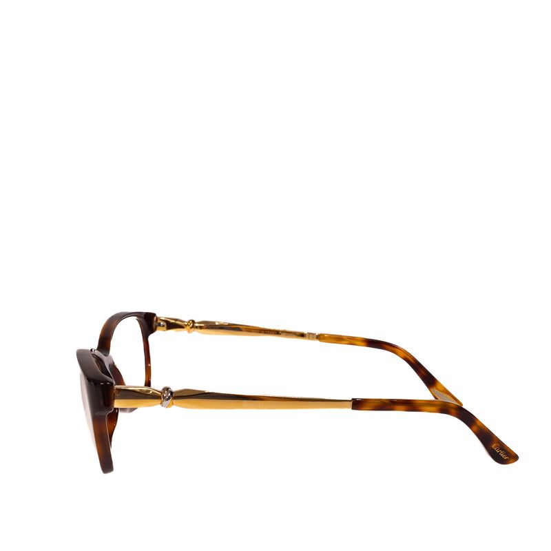 Oculos-Cartier-Trinity-Dourado-e-Tartaruga