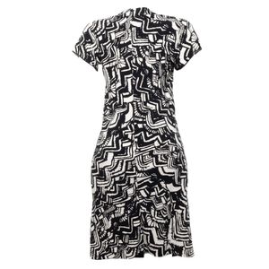 Vestido Missoni Estampa Branco e Preto