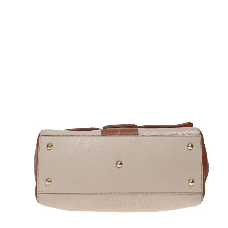 Bolsa-Furla-Creme-e-Laranja