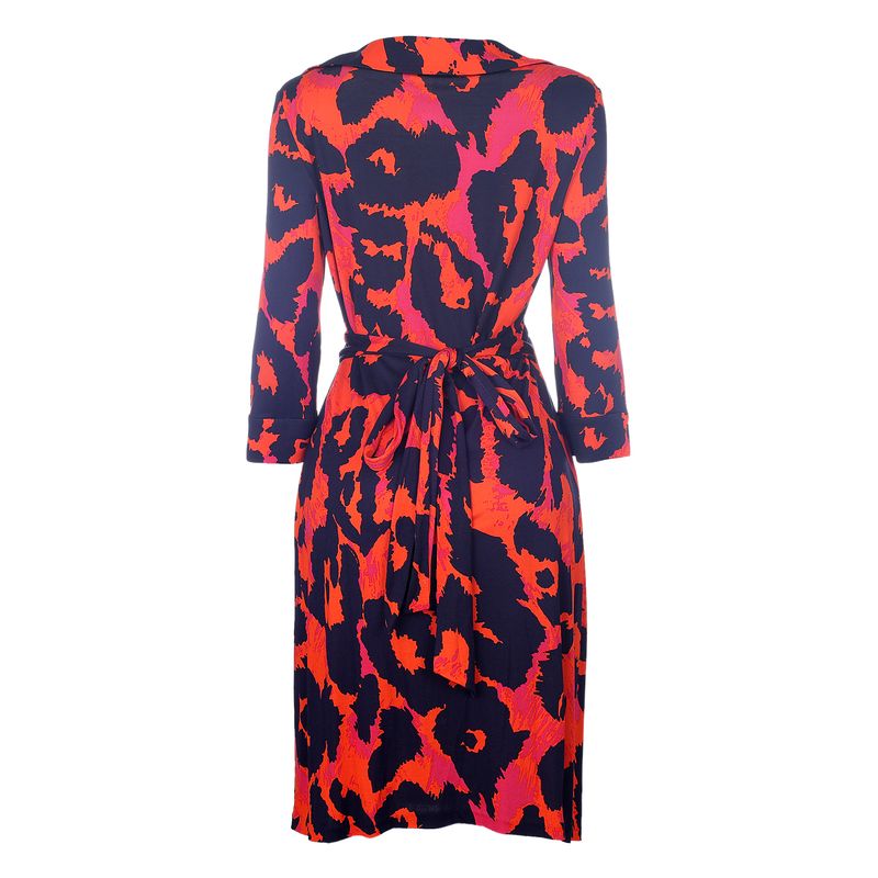 Vestido-Diane-Von-Furstenberg-Vermelho-e-Rosa