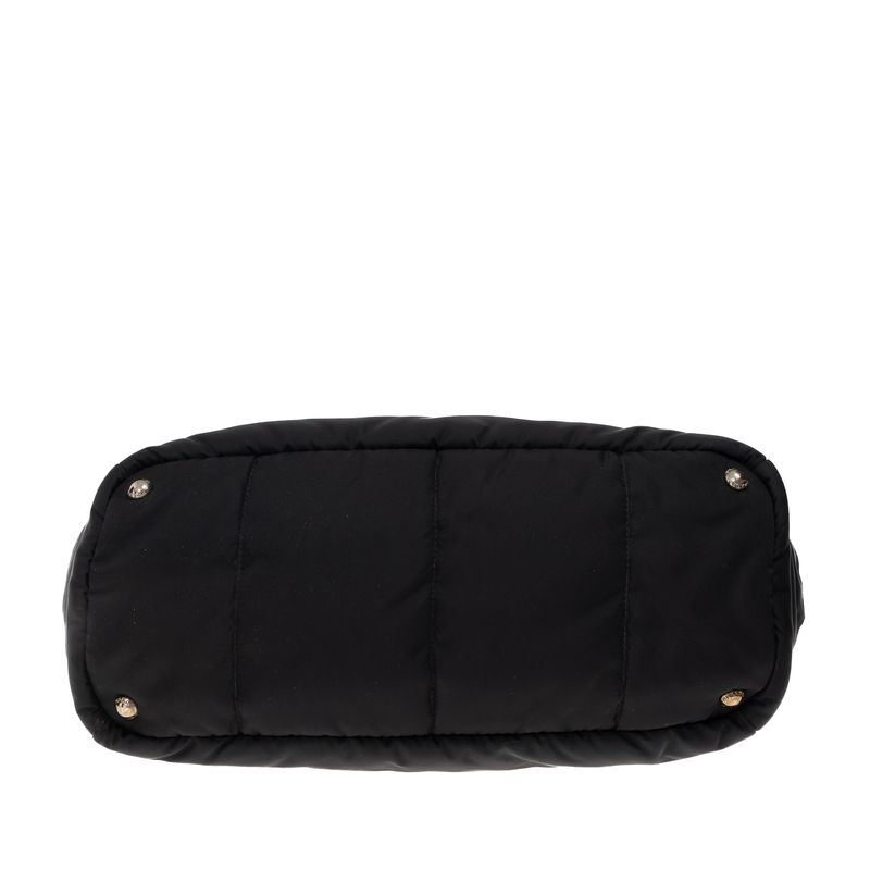 Bolsa-Prada-Tessuto-Puffer-Preta