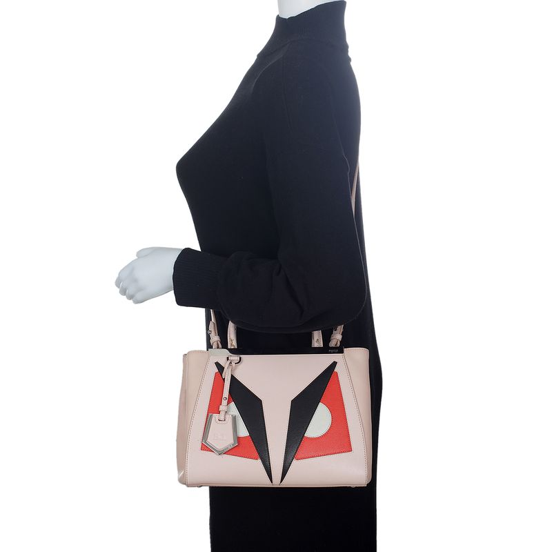 81676-Bolsa-Fendi-Monster-2Jours-Petit-Couro-Rosa-verso