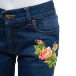 Calca-Jeans-Gucci-Bordado-Flor