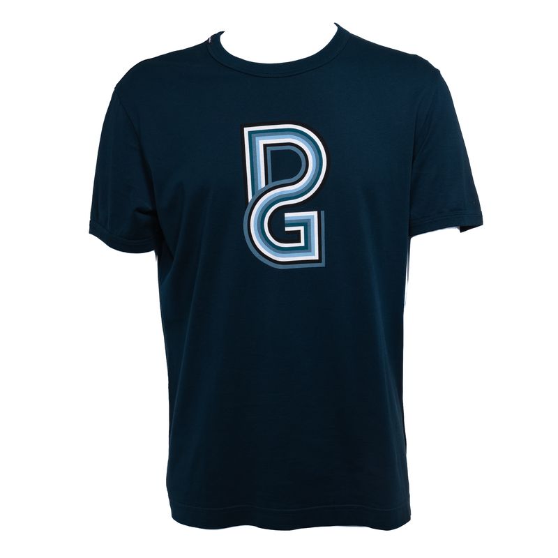 Camiseta-Dolce---Gabanna-DG-Azul