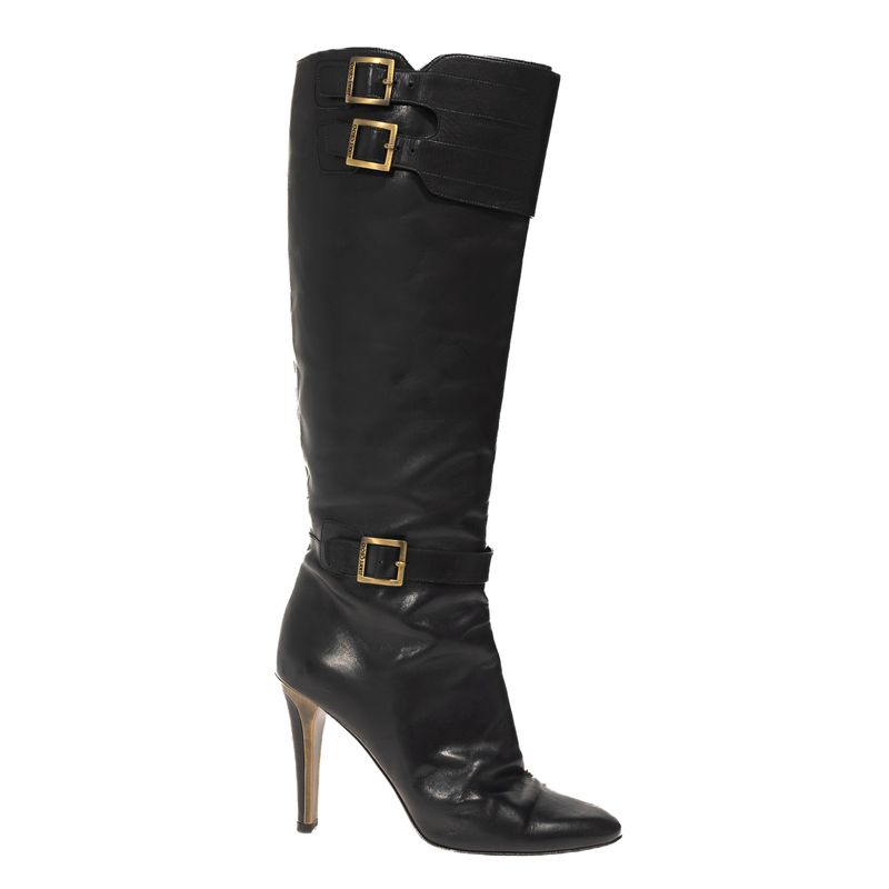 Bota-Jimmy-Choo-Cano-Longo-Couro-Preto