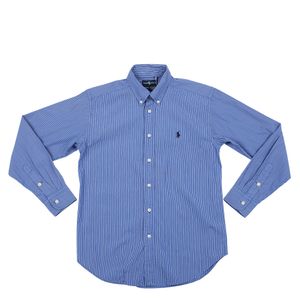 Camisa Ralph Lauren Infantil Listrada Azul