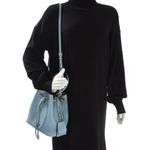 Bolsa-Prada-Bucket-Saffiano-Azul