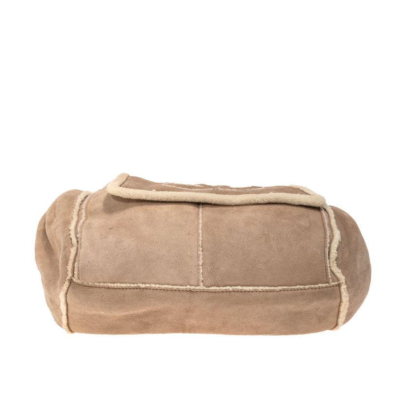 Bolsa-Chanel-Camurca-Bege