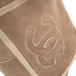 Bolsa-Chanel-Camurca-Bege