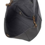 Bolsa-Celine-Seau-Sangle-Bucket-Couro-Cinza