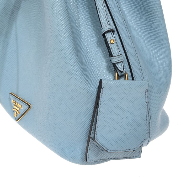 Bolsa-Prada-Bucket-Saffiano-Azul