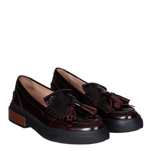 Mocassim Tod's Tassel Bordô