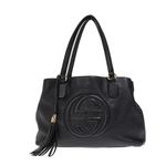 Bolsa-Gucci-Soho-Tote-Couro-Preta