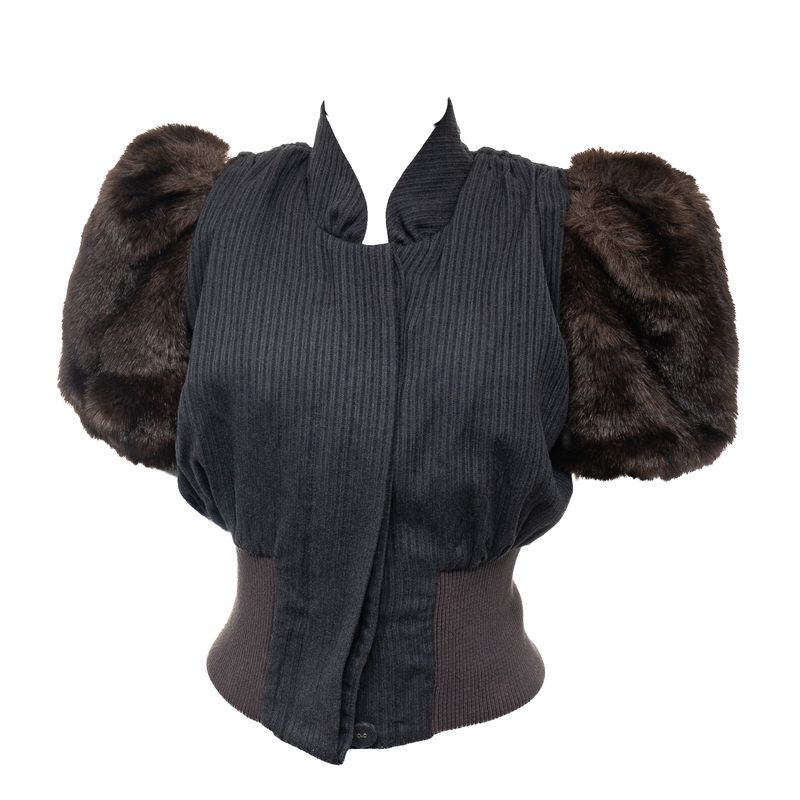 Blusa-Andrea-Marques-Pelos-Cinza