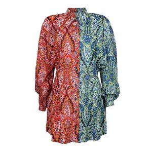 Vestido À La Garçonne Estampado