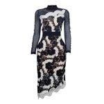 Vestido-Self-Portrait-Renda-Preto-e-Branco-