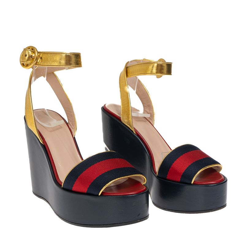 Sandalia-Gucci-Couro-e-Faixa-Web-