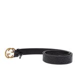 Cinto-Gucci-GG-Interlocking-Guccissima-Preto