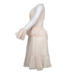 Vestido-Sandro-Barros-Seda-Rosa
