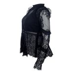 Blusa-Self-Portrait-Renda-Preta-