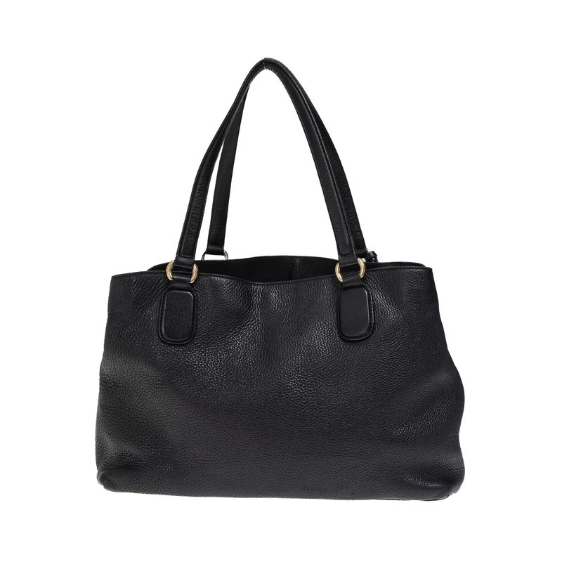 Bolsa-Gucci-Soho-Tote-Couro-Preta
