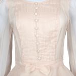 Vestido-Sandro-Barros-Seda-Rosa