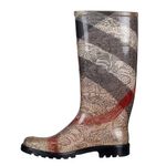 Galocha-Burberry-Housecheck-e-Flores