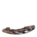 Sapatilha-Burberry-Fivela-Housecheck-e-Bege