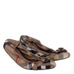 Sapatilha-Burberry-Fivela-Housecheck-e-Bege