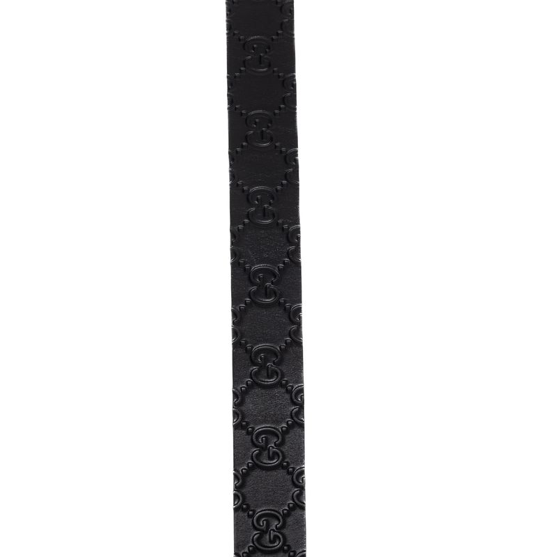Cinto-Gucci-GG-Interlocking-Guccissima-Preto