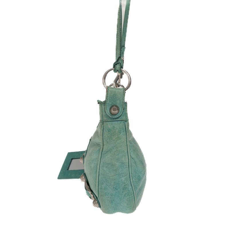 Bolsa-Balenciaga-Motorcycle-Classic-Hip-Verde