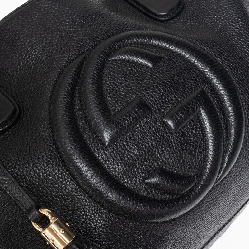 Bolsa-Gucci-Soho-Tote-Couro-Preta